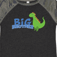 thumbnail image 4 of Inktastic Big Brother Green Dinosaur Boys Toddler T-Shirt, 4 of 5