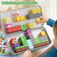 thumbnail image 2 of Bloques de construcción magnéticos Hunloot Travel Toys para niños de 3 a 5 años, 2 of 7