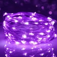 thumbnail image 1 of Led Fairy Lights, 3M 30 LED Battery Operated LED String Lights Waterproof for Outdoor Garden Indoor Wedding Party Christmas (Purple), 1 of 4