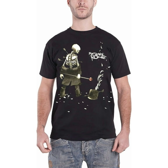 My Chemical Romance T-shirt Cotton Short Sleeve Crew Neck Soft T-shirt