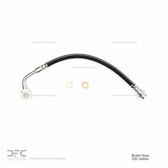 Rear Right Lower Dynamic Friction Company Brake Line Hose 350-46064 For 2007 Cadillac CTS