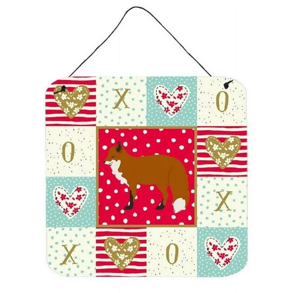 Red Fox Love Wall or Door Hanging Prints