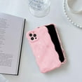 thumbnail image 3 of Compatible with iPhone 13 Pro Max Case, Cute Coquette 3D Wave Bubble Pattern and Stylish Wavy Border, Soft TPU, All-Inclusive Camera Protection Shockproof Phone Case for Women Girls (Pink), 3 of 12