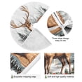 thumbnail image 2 of Ryvnso Christmas Tree Skirt Elk Christmas Reindeer Xmas Tree Skirts Ornament Home Decorations 35.4", 2 of 6