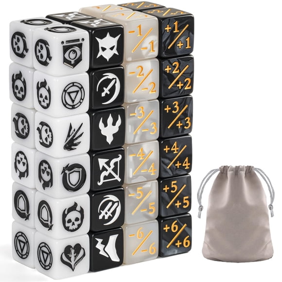 Set de dados Ravonixis, habilidades, palabras clave, contador MTG x48