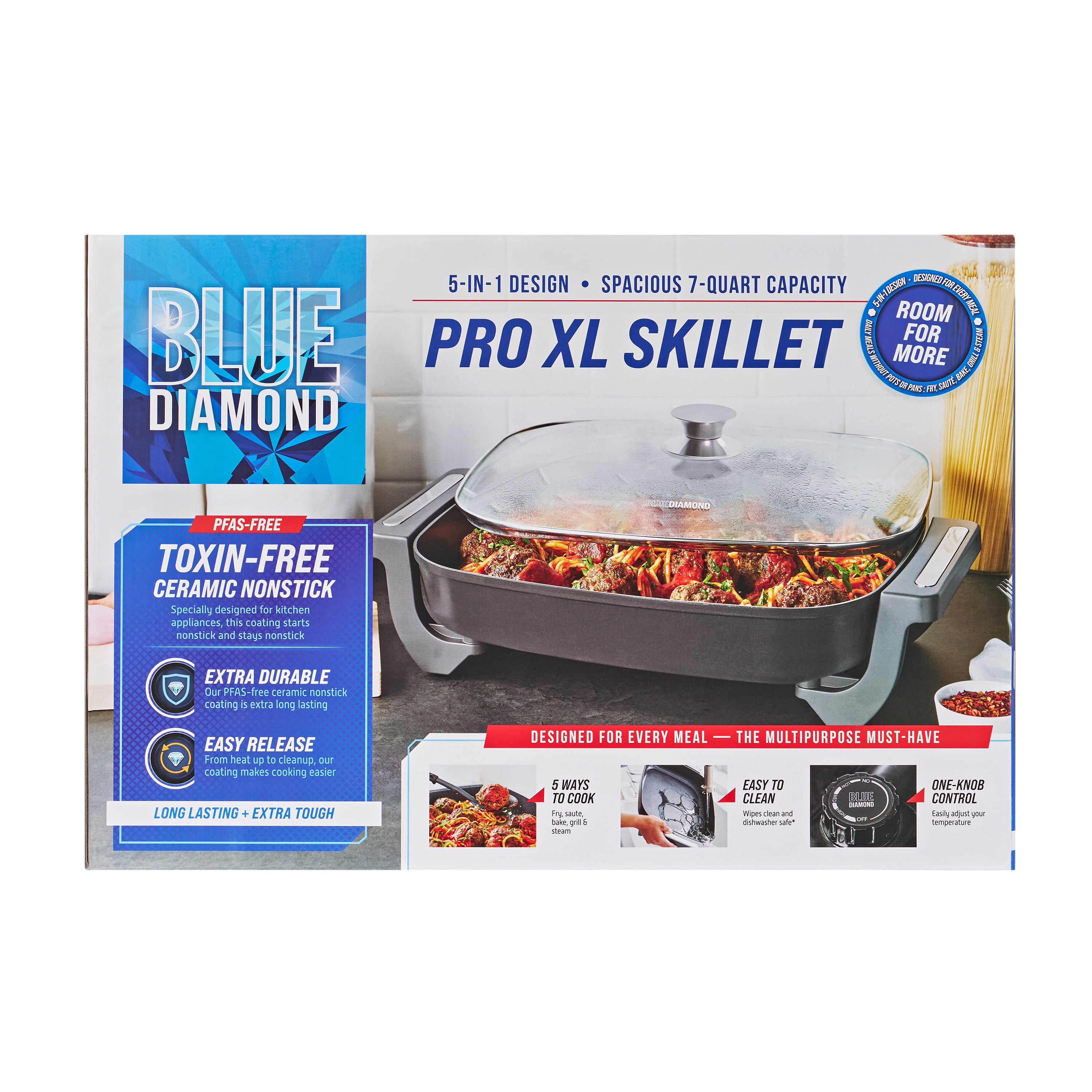 Blue Diamond 7QT XL Electric Skillet
