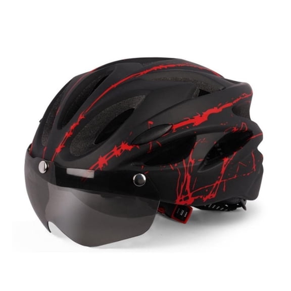 Amiba Adult Bike Helmet - Lightweight Unisex Cycling Helmet, Ventilated Design for Road Bikes/Mountain Bikes/E-Bikes