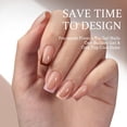 thumbnail image 2 of Uñas postizas, bartboxnails, COATTIPS, uñas de gel francesas, tonos de piel, 2 of 6