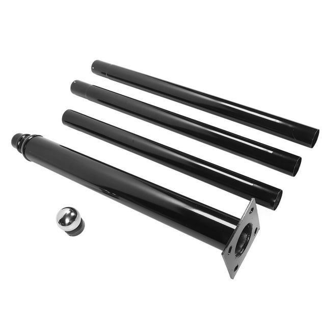 Poteau de Lampe Solaire en Acier Robuste de 4M avec Base de 114mm pour Projets d'Éclairage Extérieur Poteau de Lampe en Acier Galvanisé de 13 Pieds avec Dessus de Montage de 76mm pour Lampes Solaires de Rue