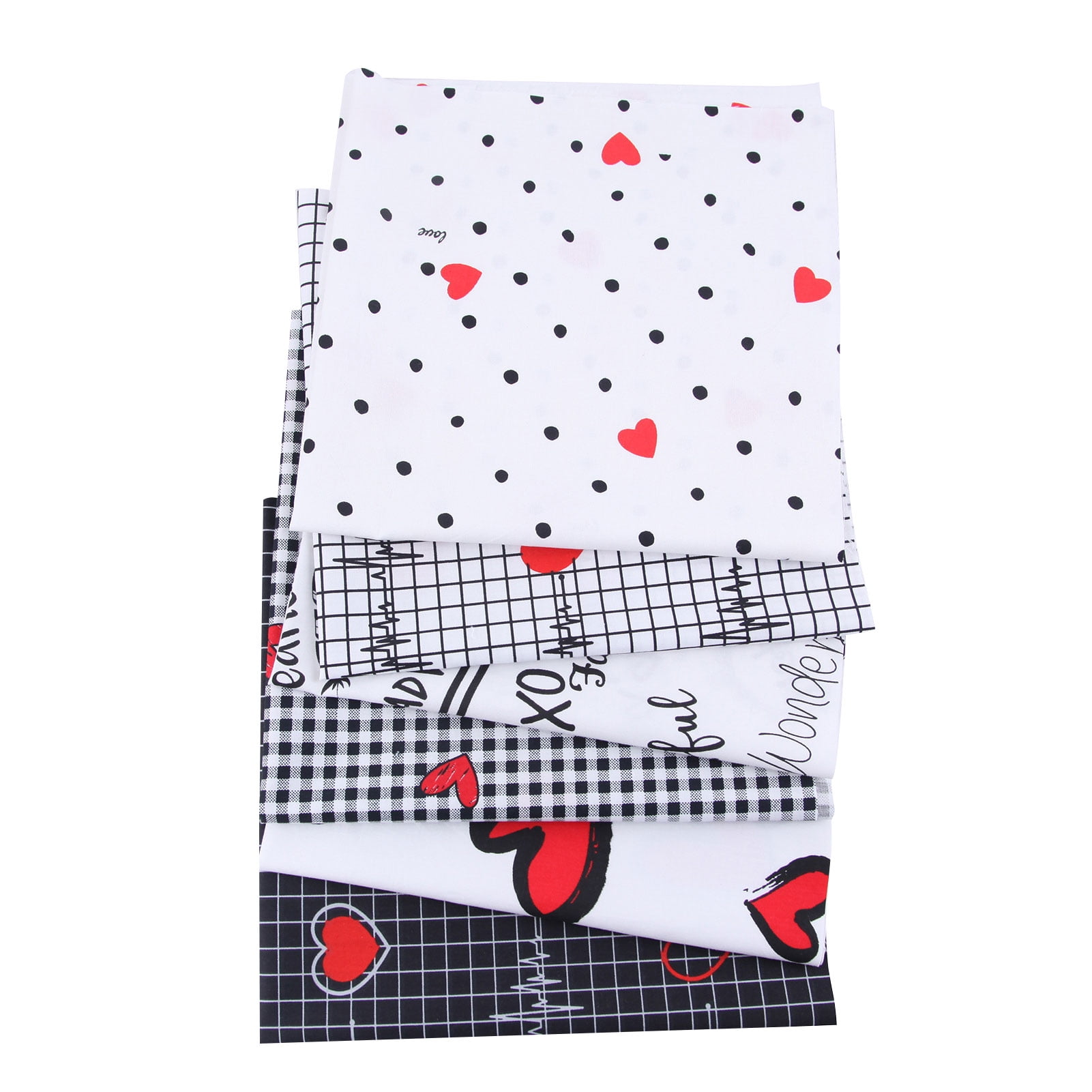 6PCS Cotton Craft Fabric DIY Sewing Scrapbooking Cotton Blending Textile Craft,Valentine S Day Fabric Heart Romantic Cotton Sewing Fabric 6PCS Cotton Craft Fabric DIY Sewing Scrapbooking Cotton Blending Textile Craft,Valentine S Day Fabric Heart Romantic Cotton Sewing Fabric