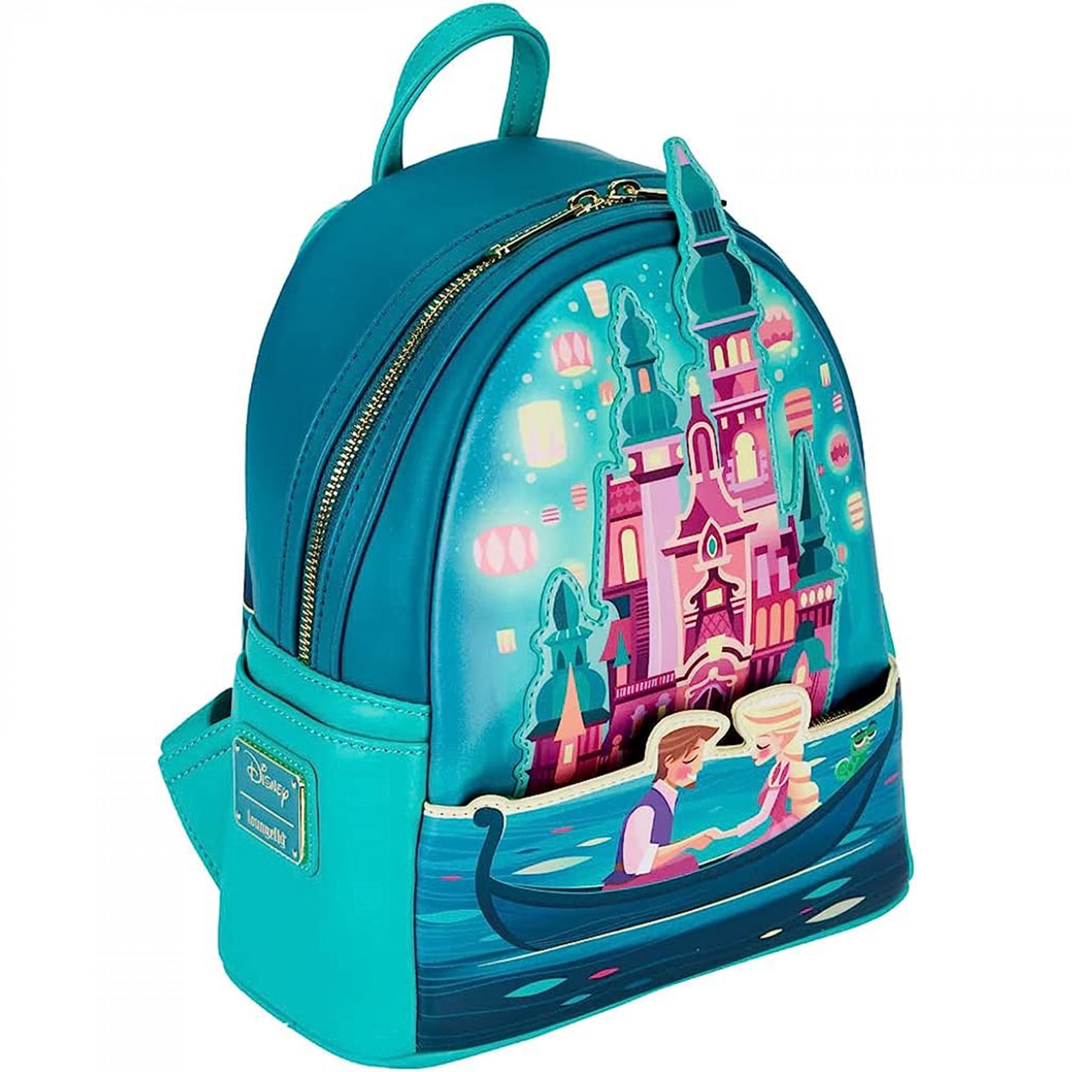 Loungefly x Disney Tangled Rapunzel Castle Glow in the Dark Crossbody Bag –  Cosmic Corner