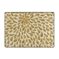 thumbnail image 7 of Area Rugs For Living Room Decor - Gold Drops Soft Anti Slip Throw Washable Rugs 5x7 For Bedroom, Indoor Carpet For Bedroom Living Room 80x58In, 7 of 7