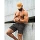 thumbnail image 4 of Pantalones cortos de entrenamiento de gimnasio para hombres Levantamiento de pesas Squatting Short Fitted Training Bodybuilding Jogger con bolsillo Adepaton HMHZ820-7, 4 of 7