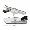 thumbnail image 6 of 2X White Car Front Bumper Light Side Marker Turn Signal Light Lamp for VW, 6 of 13