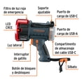 thumbnail image 2 of Lámpara de LED 2000 lm recargable alta potencia, Truper Truper LARE-2000, 2 of 6