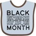 thumbnail image 3 of Inktastic Black History Month Occupations and Identities Boys or Girls Baby Bib, 3 of 4