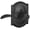 Matte Black, variant on Schlage Accent Lever with Camelot Trim Non-Turning Lock in Satin Nickel - Left Handed - F170 ACC 619 CAM LH