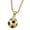 Gold, variant on Personalised Fashion Soccer Necklace For Celebrate With Adjustabl Chain Mother's Day Birthday Anniversary Gifts for Mom Of The Day
