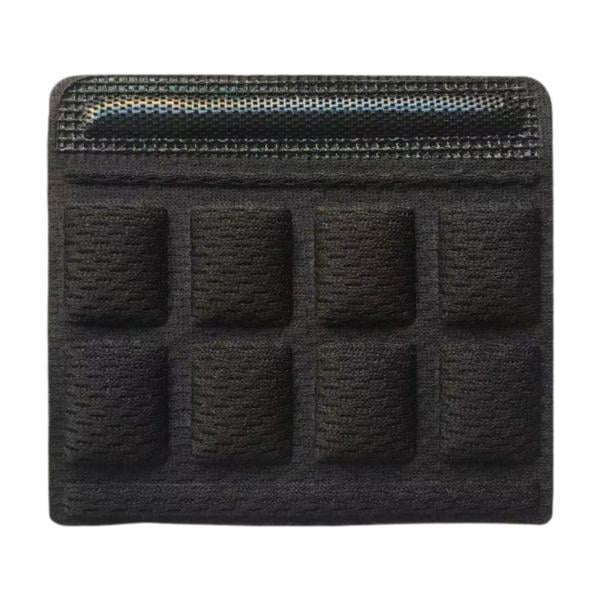 Protectores de Barbilla Zulema para Fútbol y Deportes Color Negro Paquete de 2