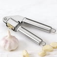 thumbnail image 5 of Tong Stainless Steel Garlic Large Manual Garlic Crusher For Quick Minced Garlic And Paste Making, 5 of 5