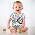thumbnail image 3 of Pochacco Baby Boy Girl Romper Short Sleeve Cotton Bodysuit Outfits Jumpsuit Summer One Piece Clothes, 3 of 8