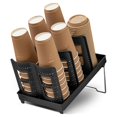 thumbnail image 1 of Porta Vasos Cafeteria Soporte para Tazas Encimera de Cocina con Soporte Plegable Recogedor de Tazas Estante para Tazas de Cafeter&iacute;a (Negro), 1 of 7