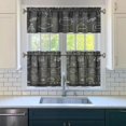 thumbnail image 3 of Kitchen Food Cooking Chef Kitchen Curtains and Valances Set - 3 Piece Kitchen Curtains Sets with Valance for Windows Rod Pocket Machine Washable Kitchen Decor Decorations (54"x18"+2x27.5"x24"), 3 of 6