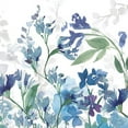 thumbnail image 3 of Gango Home Decor Contemporary Colors of the Garden II & III Cool Shadows by Wild Apple Portfolio (Printed on Paper); Two 16x16in Fine Art Paper Giclee Prints, 3 of 5