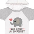 thumbnail image 4 of Inktastic Godparent Proposal Godmother Boys or Girls Baby Bodysuit, 4 of 5