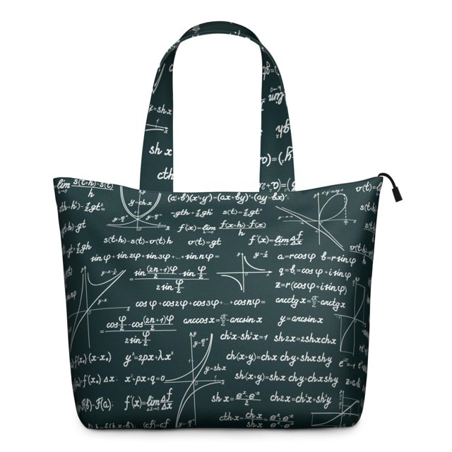 Science Classroom Experiment Themed Travel Tote Bag Multipurpose Weekender Bag Lightweight with Adjustable Strap, Perfect for Study, Fitness, Travel Use