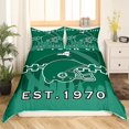 thumbnail image 2 of Football Duvet Cover King,American Football Bedding Set ,Rugby Comforter Cover,Football Players Bed Sets with 2 Pillow Shams Bedroom Decor(New York City), 2 of 5