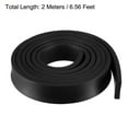 thumbnail image 2 of Unique Bargains Solid Rectangle Rubber Seal Strip 5mm Wide 3mm Thick 1 Meter Long Black, 30mm x 7mm x 2m, 2 of 5