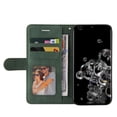 thumbnail image 4 of Case for Samsung Galaxy S20 Ultra 5G Leather Wallet Book Flip Folio Stand View Cover - Green, 4 of 5