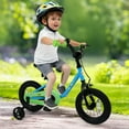 thumbnail image 2 of Costway 12-Inch Kids Bicycle with Adjustable Seat Front Handbrake & Coaster Brake, 2 of 10