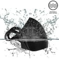 thumbnail image 5 of Mascarilla de Tela Transpirable MACHAO 8 Piezas Reutilizable Negra, 5 of 5