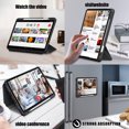 thumbnail image 2 of Allytech iPad Air 5 4 Case,[Supports Pencil 2nd Gen Charging] Slim Auto Sleep Wake Multi Angle Stand Smart Shell Shockproof Case Cover for Apple iPad Air 5th 4th Generation 10.9", BlackBlack, 2 of 5