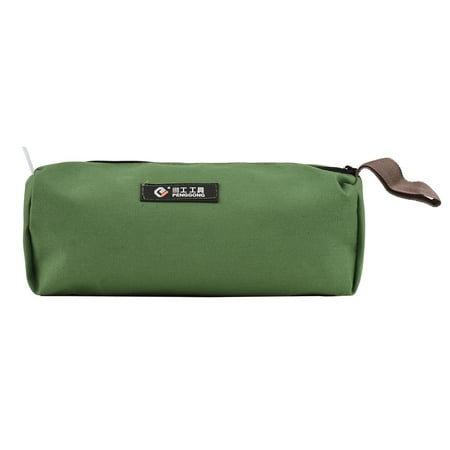 

PENGGONG Tool Storage Bag Canvas Zipper Pouch Hand Strap Tool Bag Electrician Woodworking Toolbag Organizer