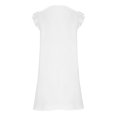 thumbnail image 4 of Pincandy Summer Dresses for Women V Neck Cap Sleeve Ruffle Hem Smock Short Dress, 4 of 6