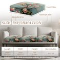 thumbnail image 6 of TSOVTHRID Bird Cherry Blossom Print Sofa Cushion Cover, Couch Covers Sofa Seat Covers with Elastic Bottom Washable Couch Seat Covers for Cushion Couches Furniture Slipcovers, 6 of 7
