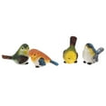 thumbnail image 4 of LOVIVER 4Pcs Creative Bird Figurine Resin Animal Decor Statue Miniature Landscape Bonsai, 4 of 8