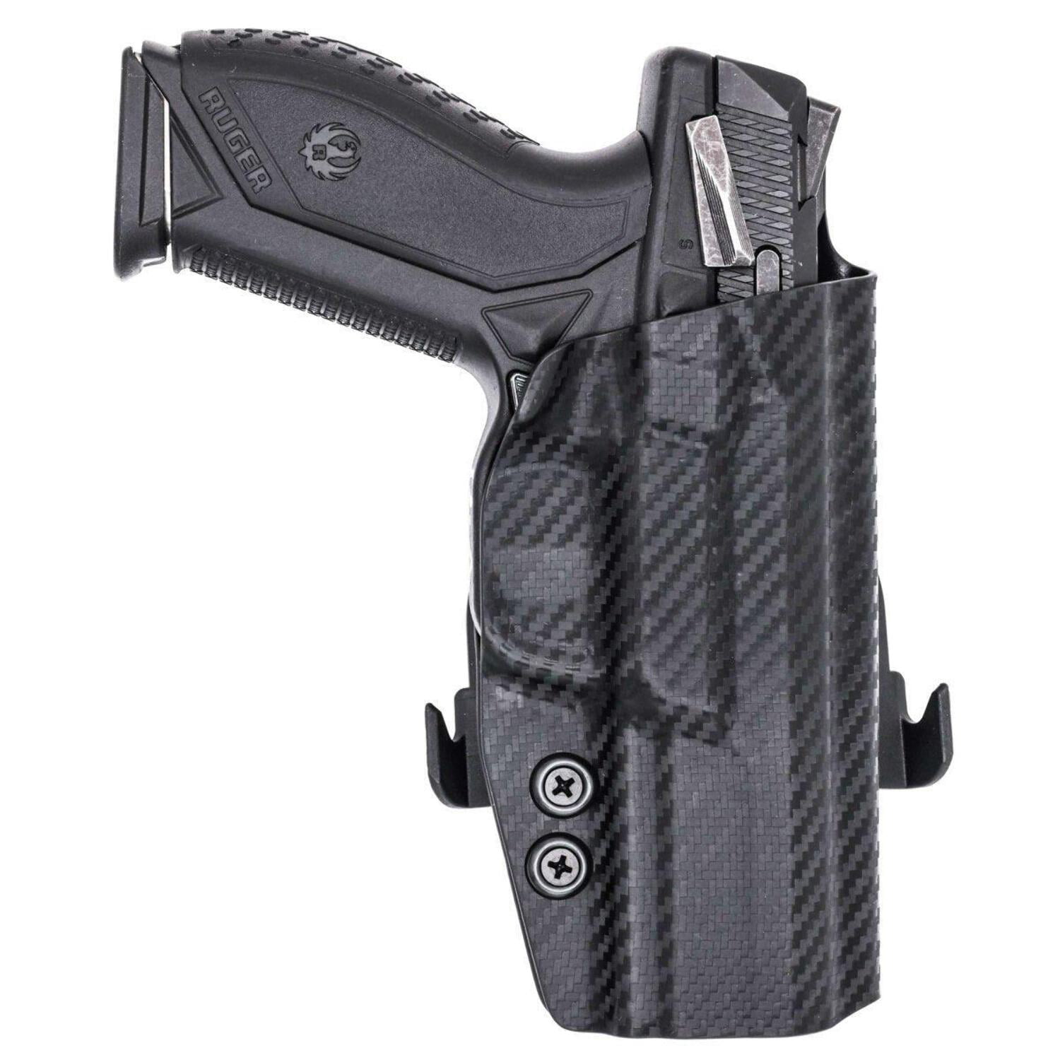 Ruger American Compact Paddle Holster Black / Right Hand by Rounded Gear