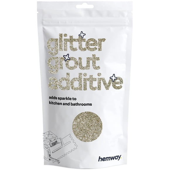 Aditivo para lechada con purpurina Hemway Champagne Gold, 100 g