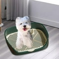 thumbnail image 6 of YWMJZEU Dog Toilet Litter Pan Indoor Outdoor Anti Splashing Pet Pee Toilet Cleaning Tool Green S, 6 of 9