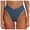 Navy, variant on Women's V Cut High Waisted Bikini Bottom High Cut Swimsuit Bathing Suit Bottoms for Beach Pool