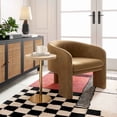 thumbnail image 6 of TOV Furniture Fiona Marble Gold Side Table, 6 of 6