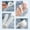 Z-1-White, variant on Coffee Measuring Scoop, Plastic Coffee Scoops, Small Scoops for Canisters, Short Handle Measuring Spoon, Mini Scoops for Canisters, White Coffee Scooper for Ground Coffee 1Pcs