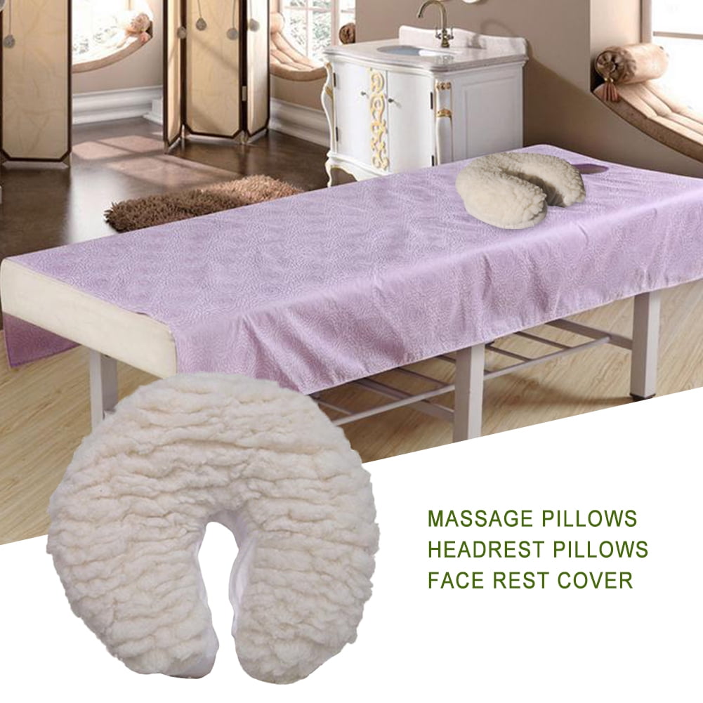 Massage Table Face Rest Cover for Face Cradle Cushions Padding. Fits