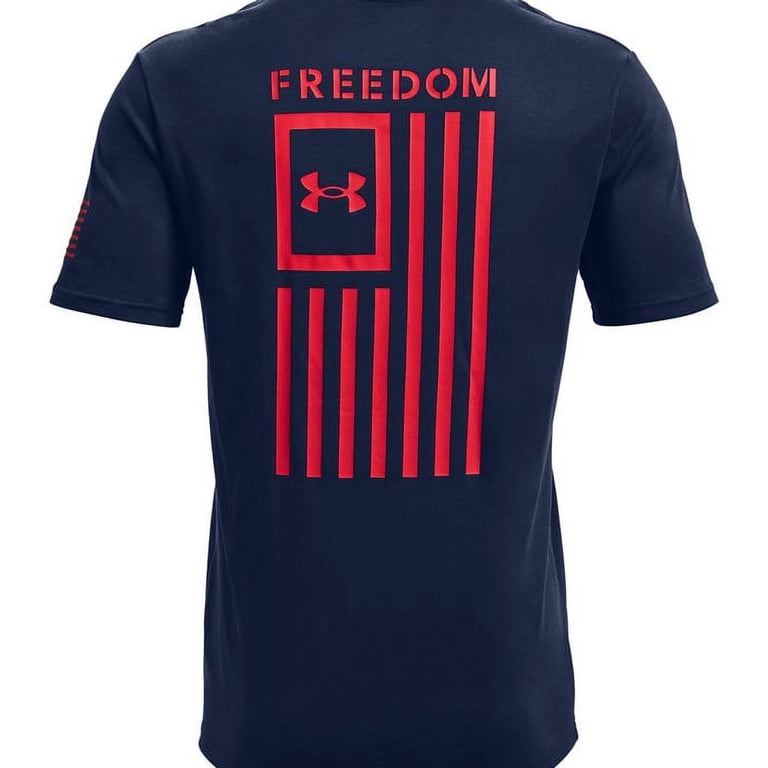 Under Armour Men's T-Shirt UA Freedom Flag Athletic Short Sleeve