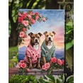 thumbnail image 3 of Staffordshire Bull Terrier Two Hearts Garden Flag 11.25 in x 15.5 in, 3 of 5