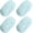Aqua Blue, variant on 2/4 PCS T-Shirt Yarn Elastic Fabric Crochet Cloth Yarn for DIY Knitting, Spaghetti Yarn Thick Knitting Yarn for Hand DIY Bag Blanket Cushion Crocheting Projects,Home Decor